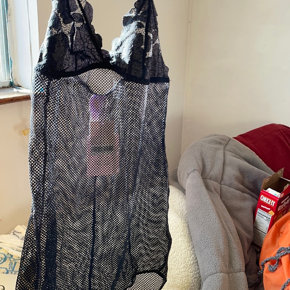 SAVAGEXFENTY MESH DRESS NEVER WORN XS